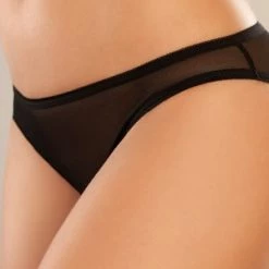 Allure Black Exposé Black Panty