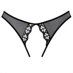 Allure New Items Mirabelle Plum Black Panty