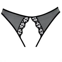 Allure New Items Mirabelle Plum Black Panty