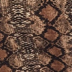 Yelete Snake Skin Print Bodycon Dress