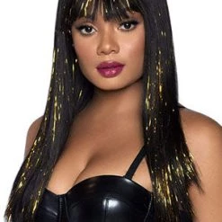 Leg Avenue New Items Tinsel Wig With Bang