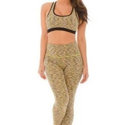 Velvet Kitten Reversible Lime Yoga Pant