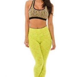 Velvet Kitten Reversible Lime Yoga Pant