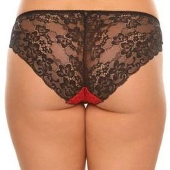 Velvet Kitten Darling Dot & Lace Panty Clearance