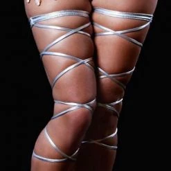 Body Zone Garters Foil Leg Garter Wraps
