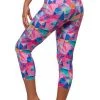 Velvet Kitten Clearance Geometric Capri Yoga Pant