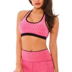 Velvet Kitten Clearance Bubble Gum Sports Bra