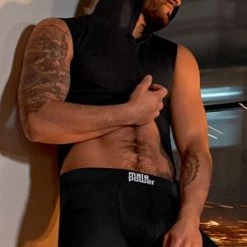 Male Power Clearance Black Nite Long Short