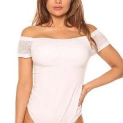 Velvet Kitten Net Back White Teddy