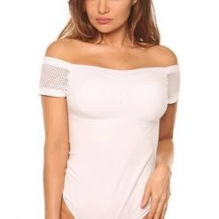 Velvet Kitten Net Back White Teddy