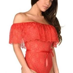 Velvet Kitten Senorita Lace Teddy