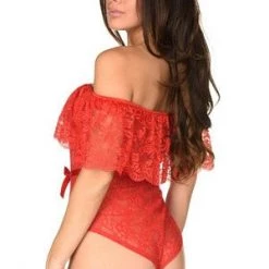 Velvet Kitten Senorita Lace Teddy