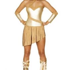 Roma Costume 3 PC Golden Goddess Costume Costumes On Clearance