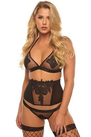 Velvet Kitten Exotic Floral Applique 4 Pc Set 4 Velvet Kitten Exotic Floral Applique 4 Pc Set