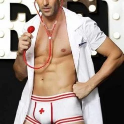 Velvet Kitten Doctor Feel Good Costume Men's