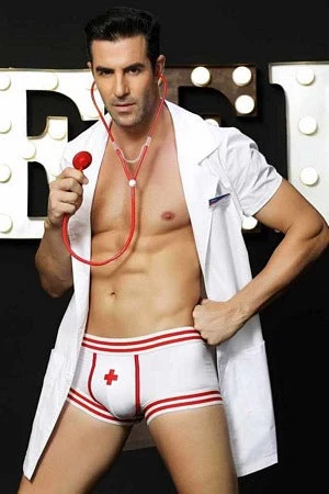 Velvet Kitten Doctor Feel Good Costume Men's 1 Velvet Kitten Doctor Feel Good Costume Men's