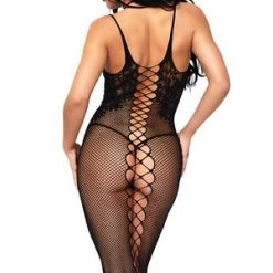 Leg Avenue Lingerie Lattice Bodycon Dress