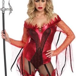 Leg Avenue Dazzling Red Devil Costume