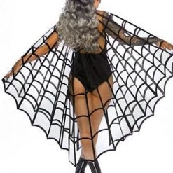 Leg Avenue Velvet Flocked Web Cape Costumes 4 Leg Avenue Velvet Flocked Web Cape Costumes