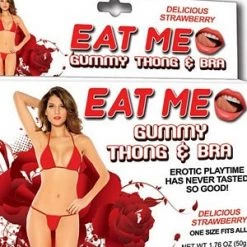 Eldorado Best Gifts Under $25 Strawberry Gummy Bra & Thong