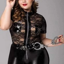 Velvet Kitten Queen Frisky Cop Costume