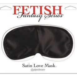 Eldorado Accessories Black Satin Love Mask